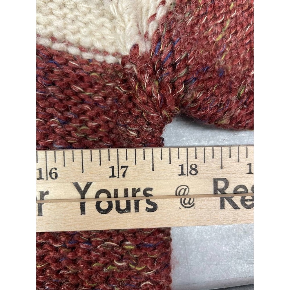 Free People Northern Lights‎ Sweater Dress Womens Small Red Cozy Western Boho - Picture 8 of 9